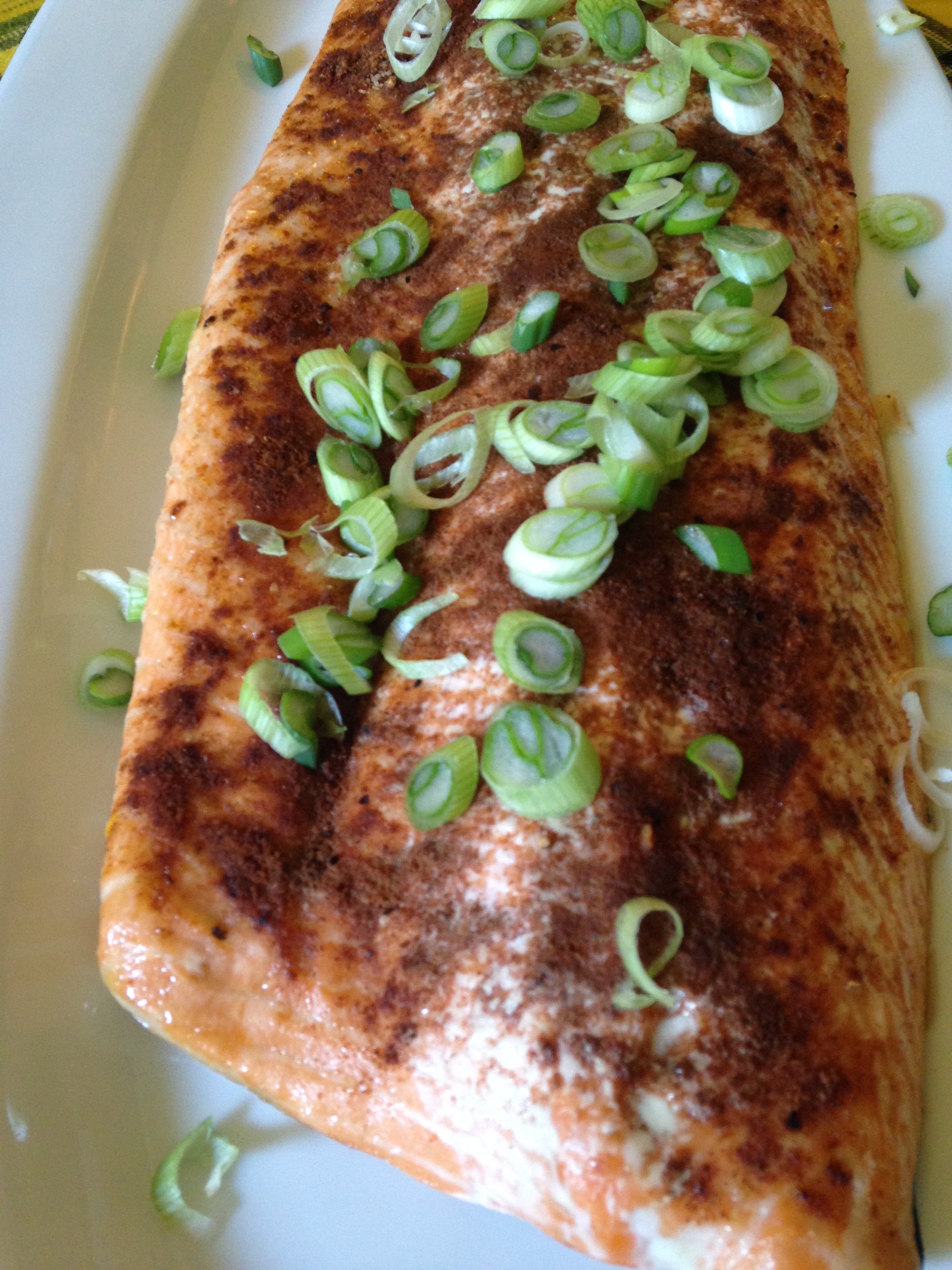 Spice Rubbed Roasted Salmon