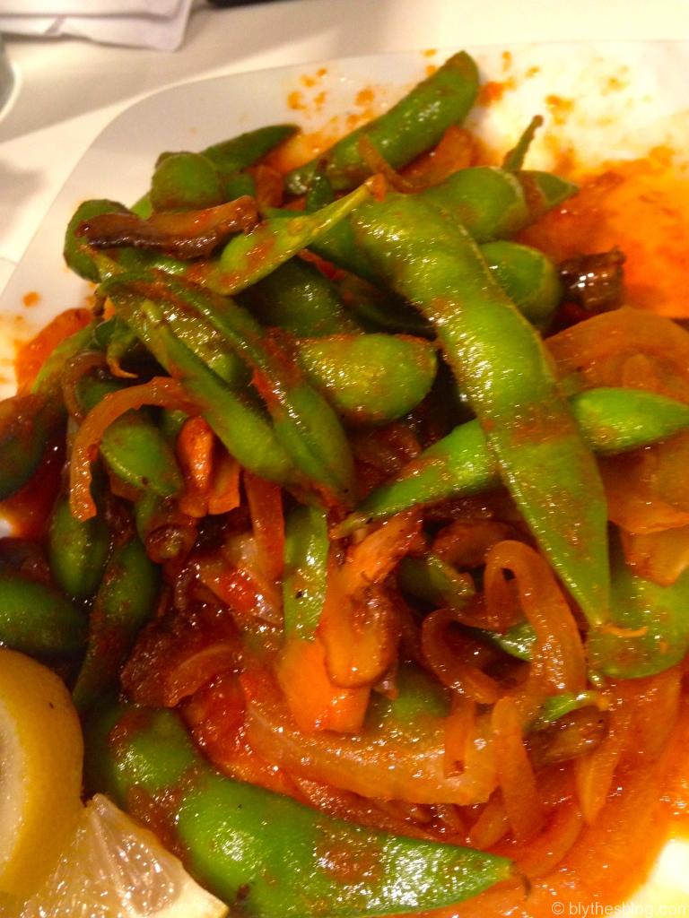 Spicy Garlic Edamame