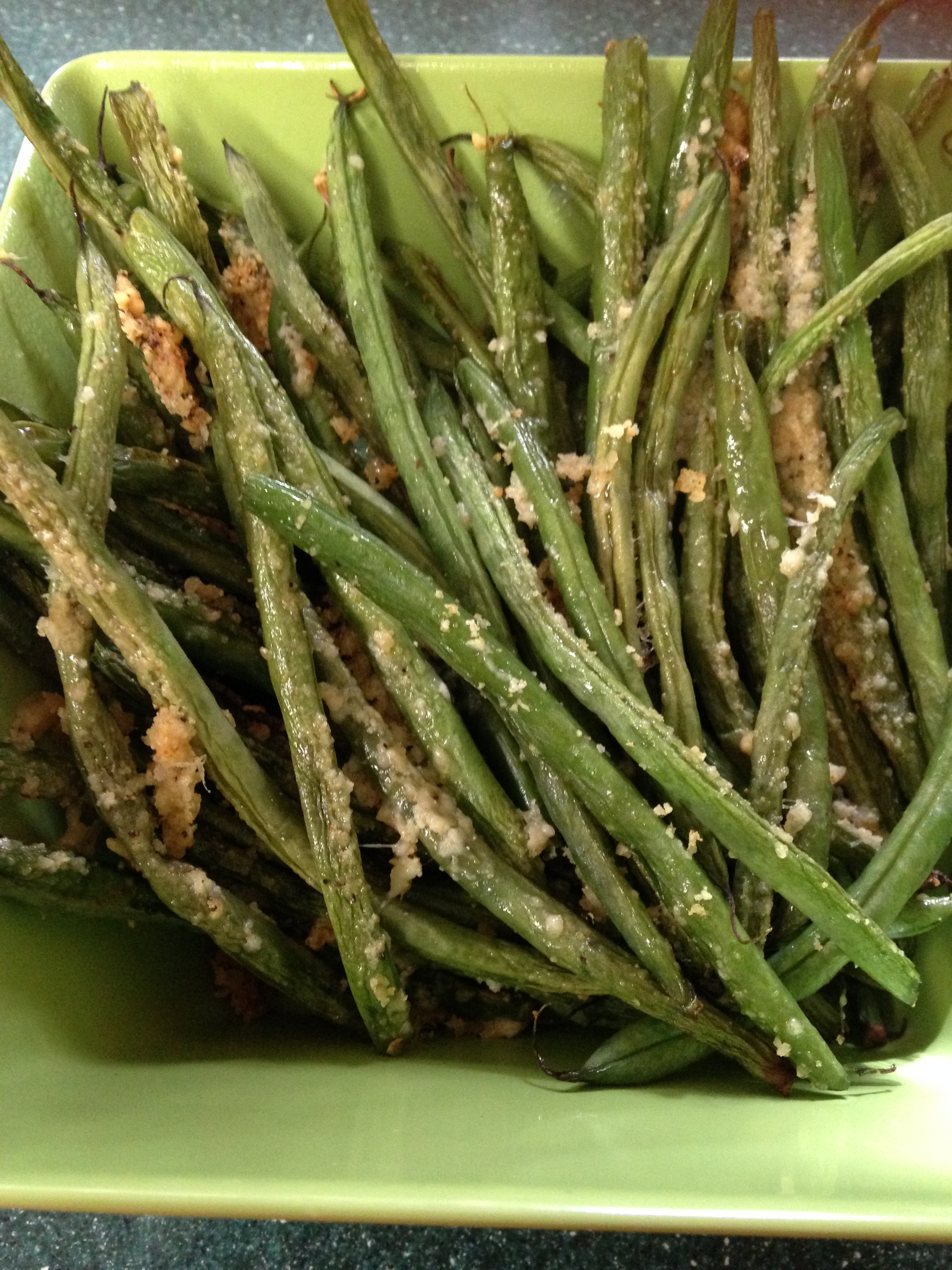 Baked Parmesan Green Beans