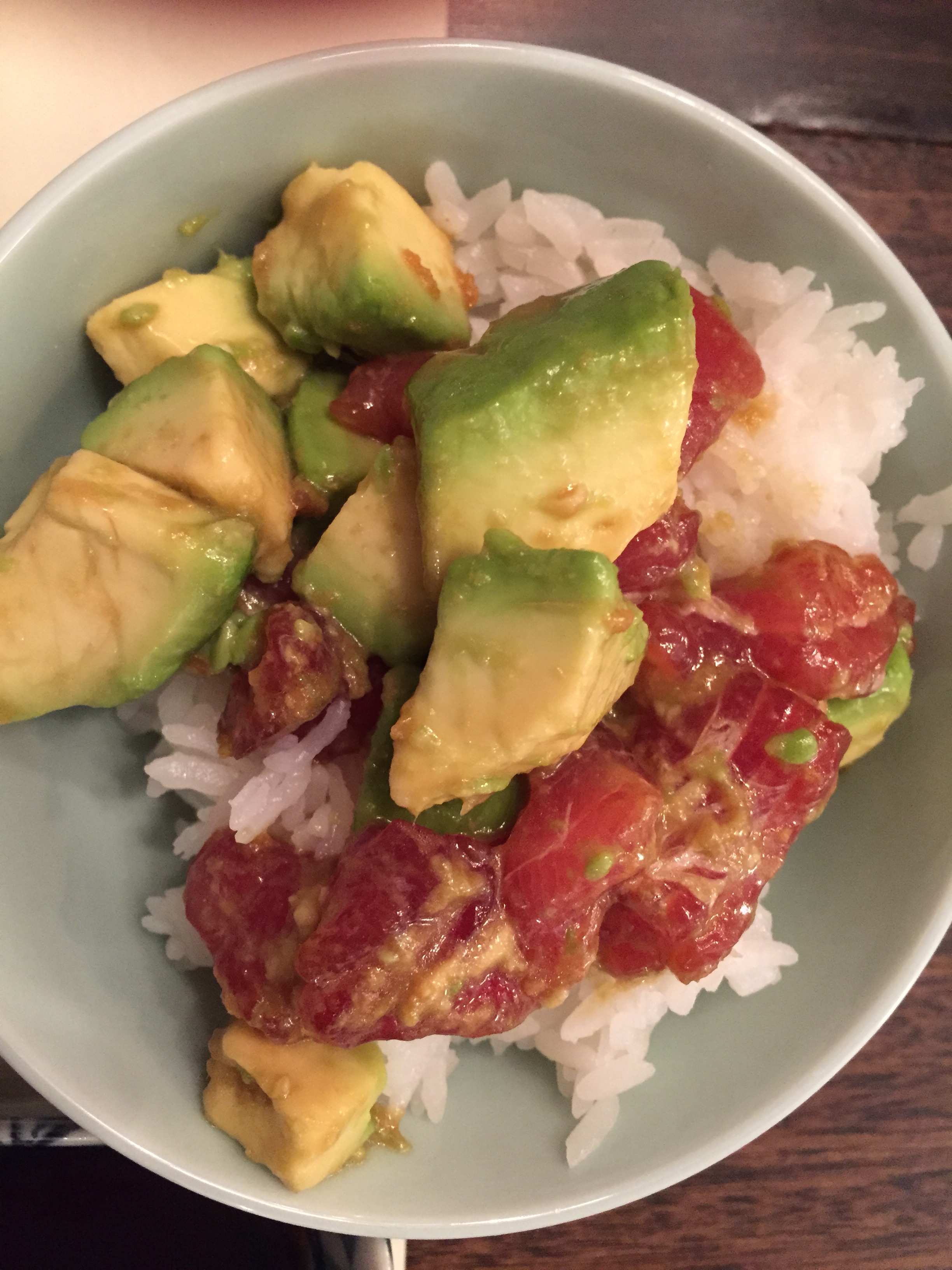 Tuna & Avocado Donburi