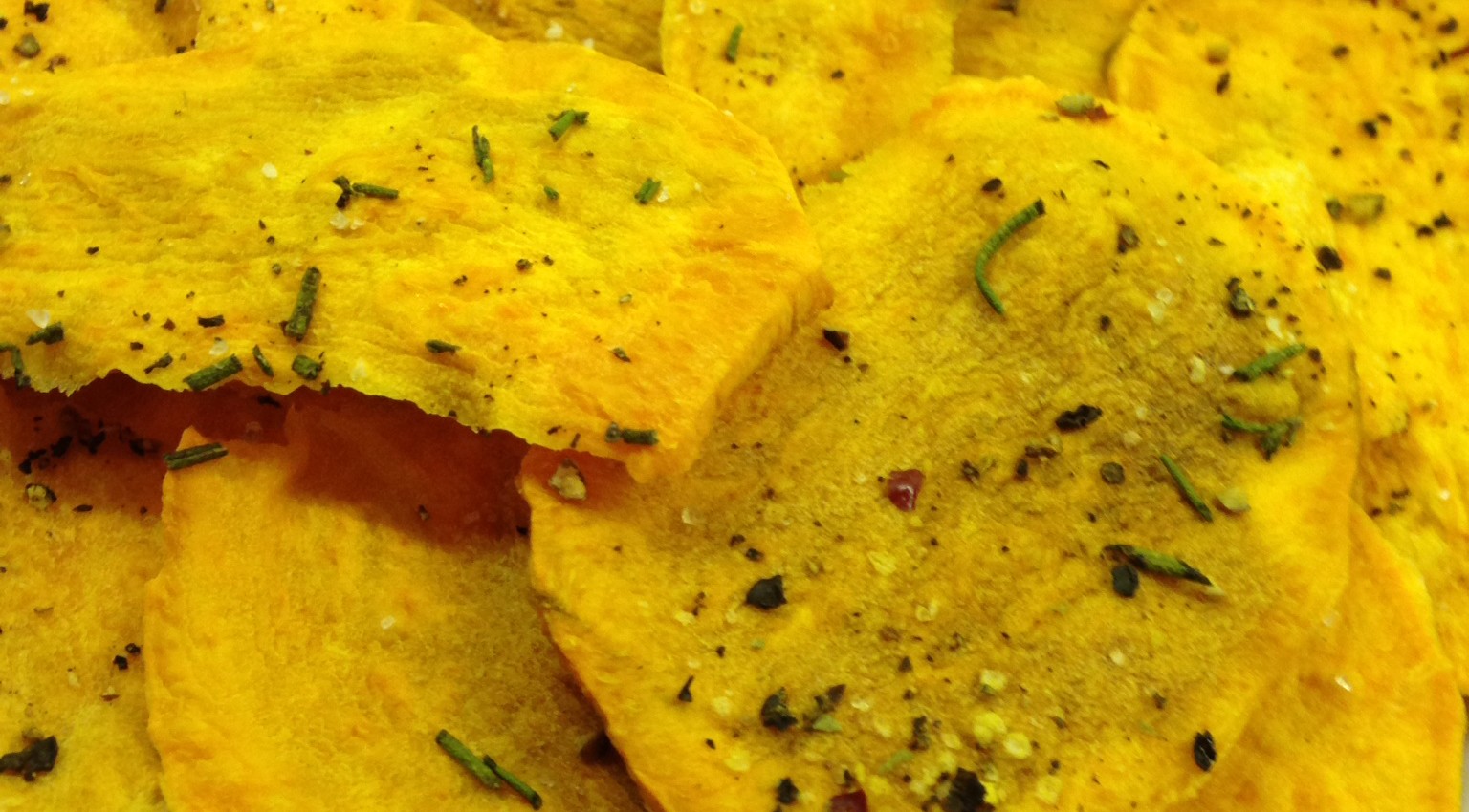 Rosemary Sweet Potato Chips