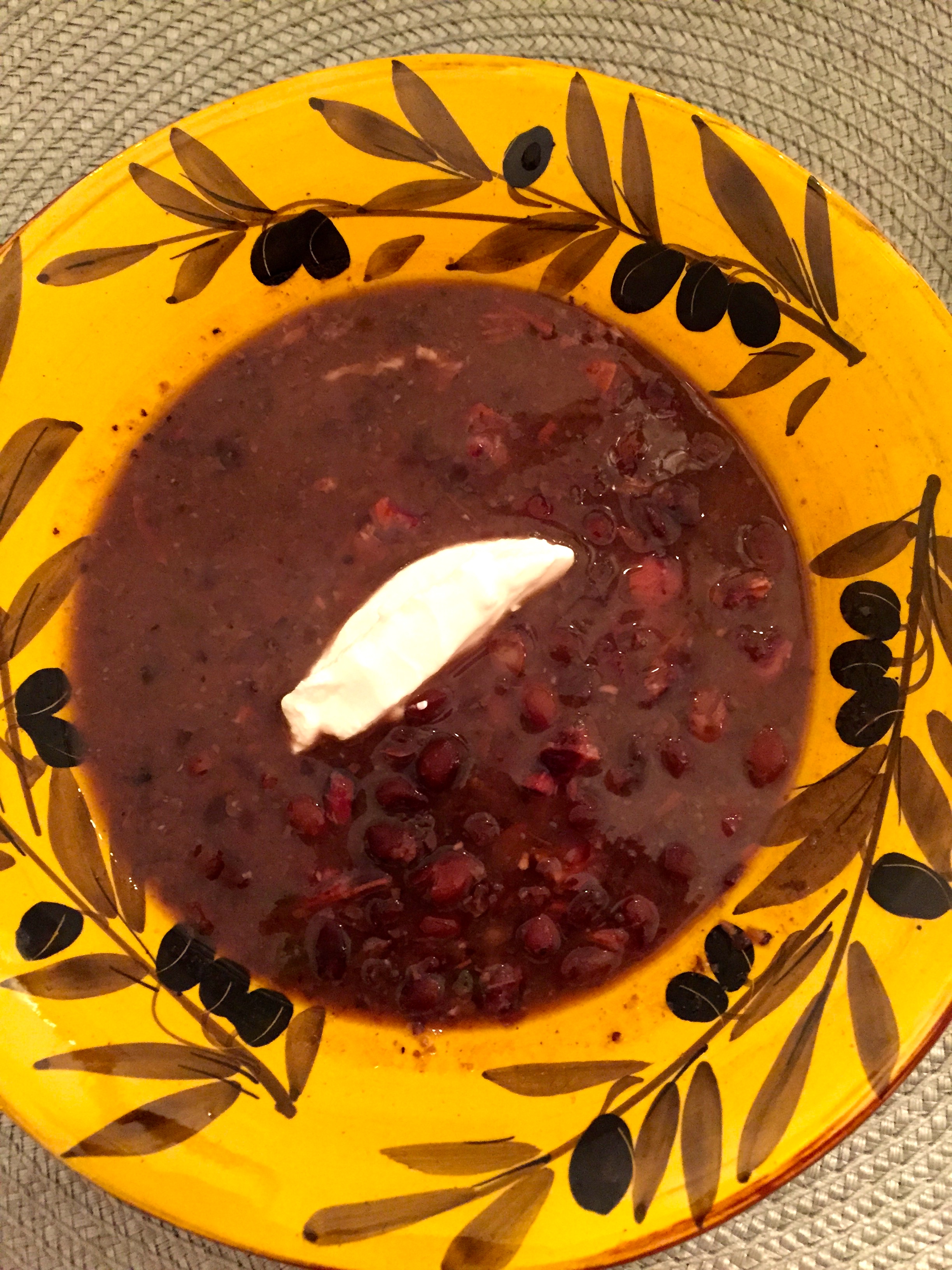 Cuban Black Bean Soup