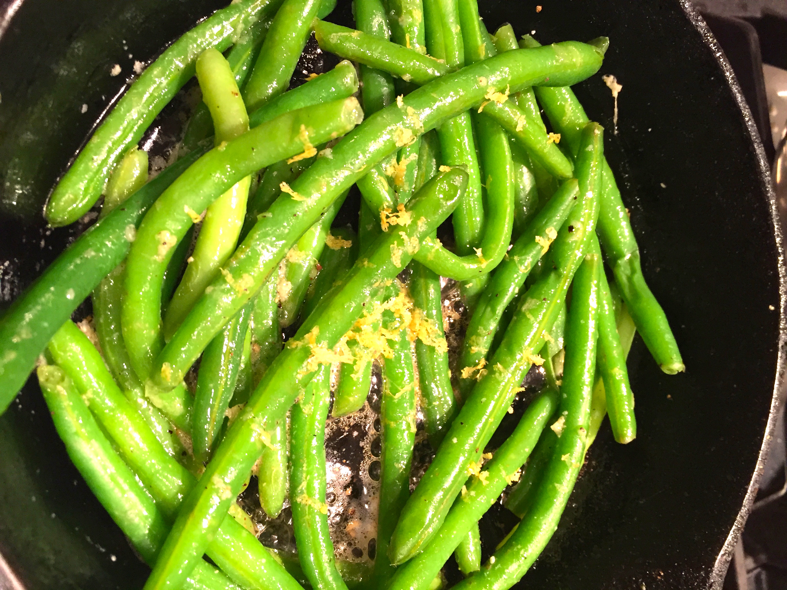 Green Beans with Lemon and Garlic