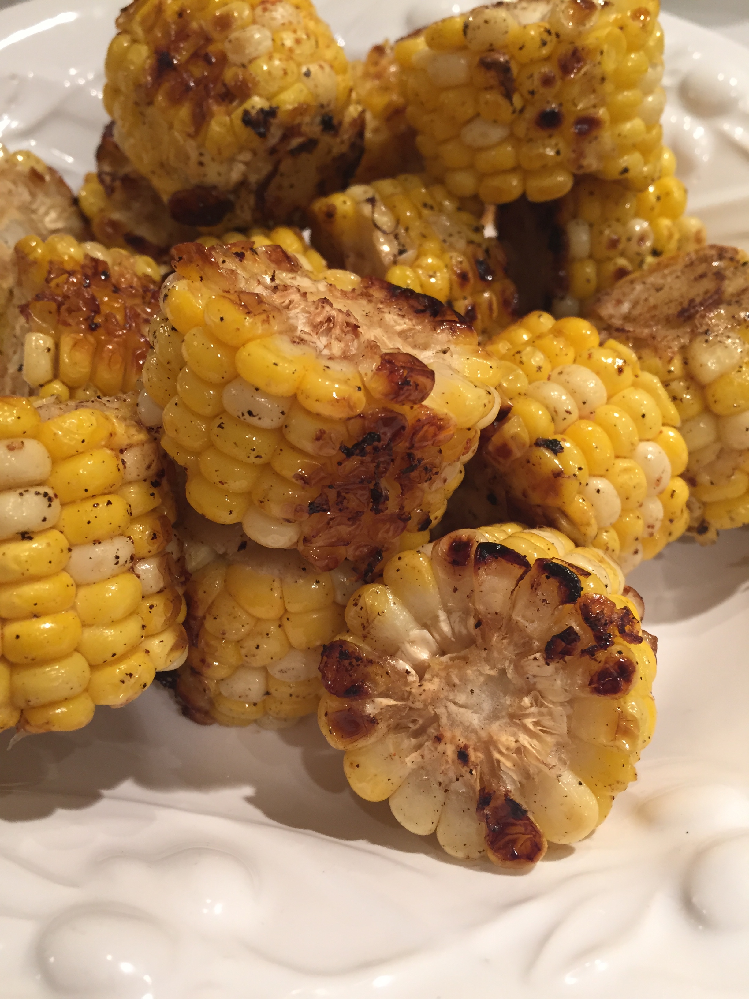 Spicy Corn Medallions