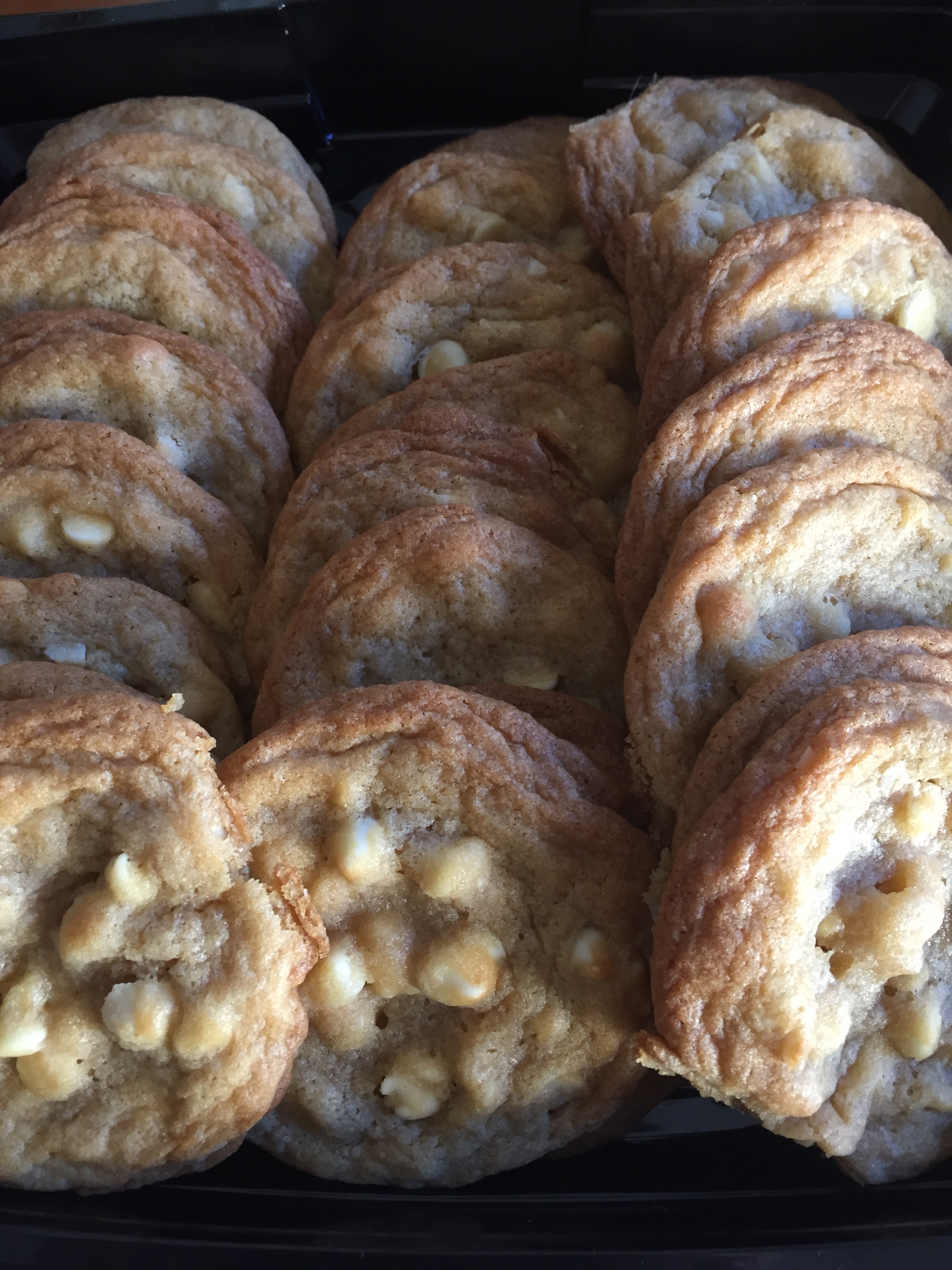 White Chocolate Chip Macadamia Nut Cookies