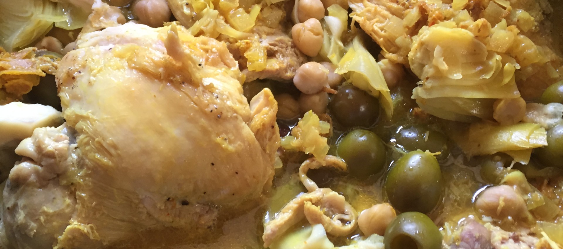 Chicken with Artichokes and Olives