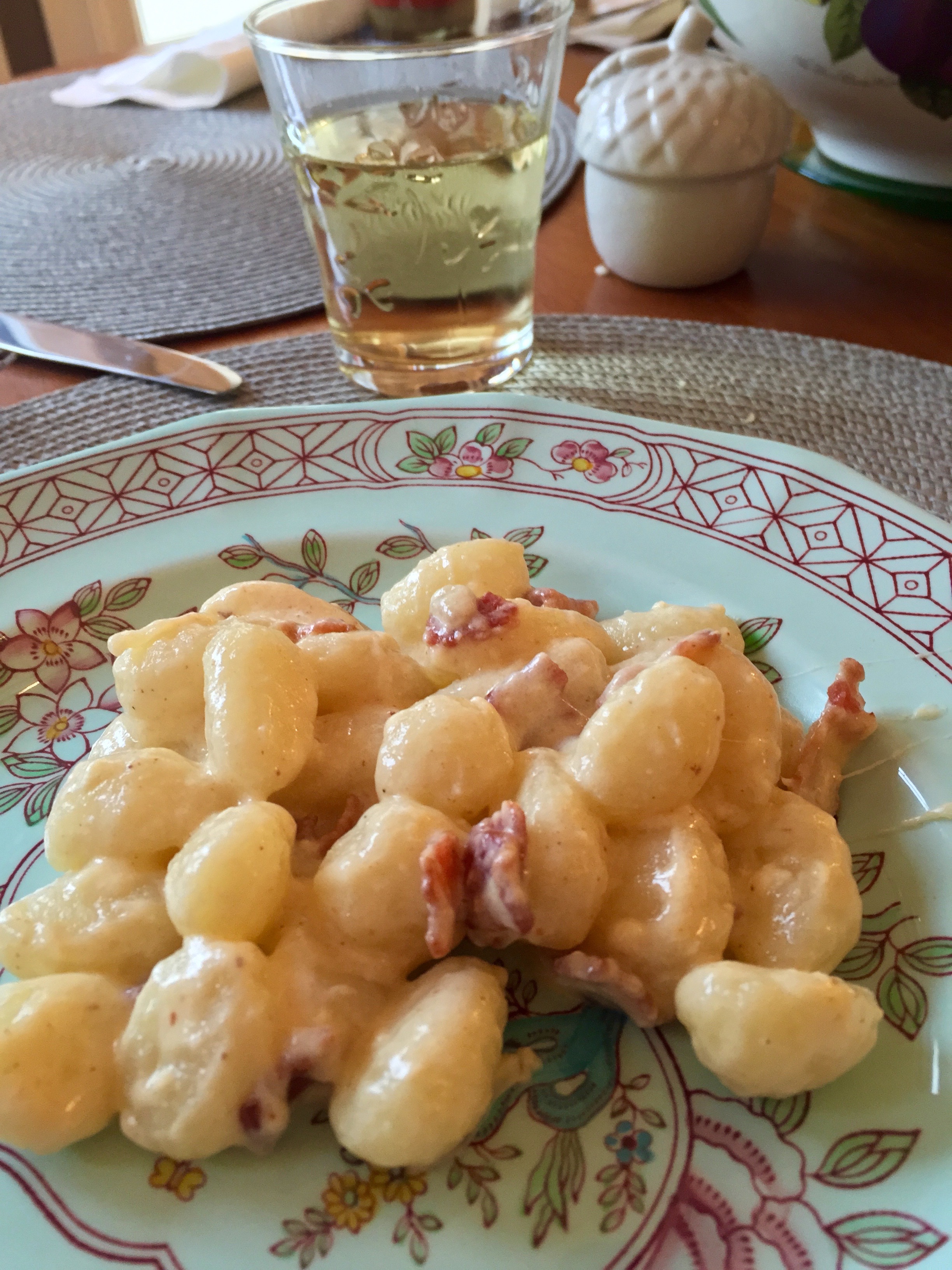 Grace's Gnocchi Carbonara