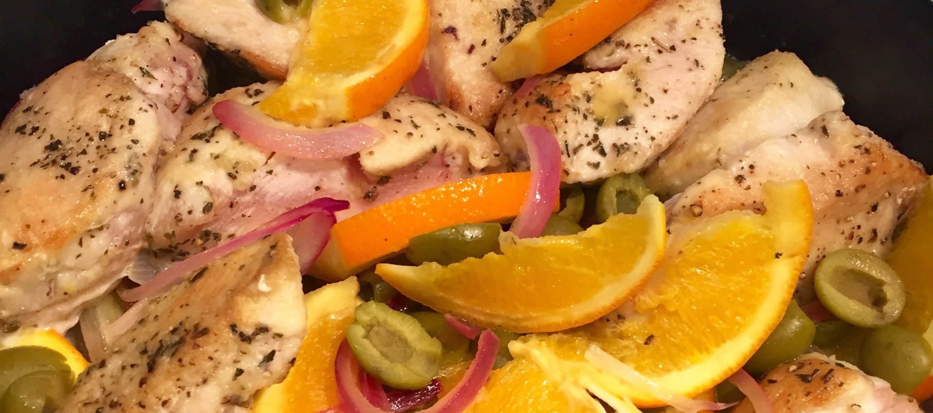 Chicken with Olives & Oranges