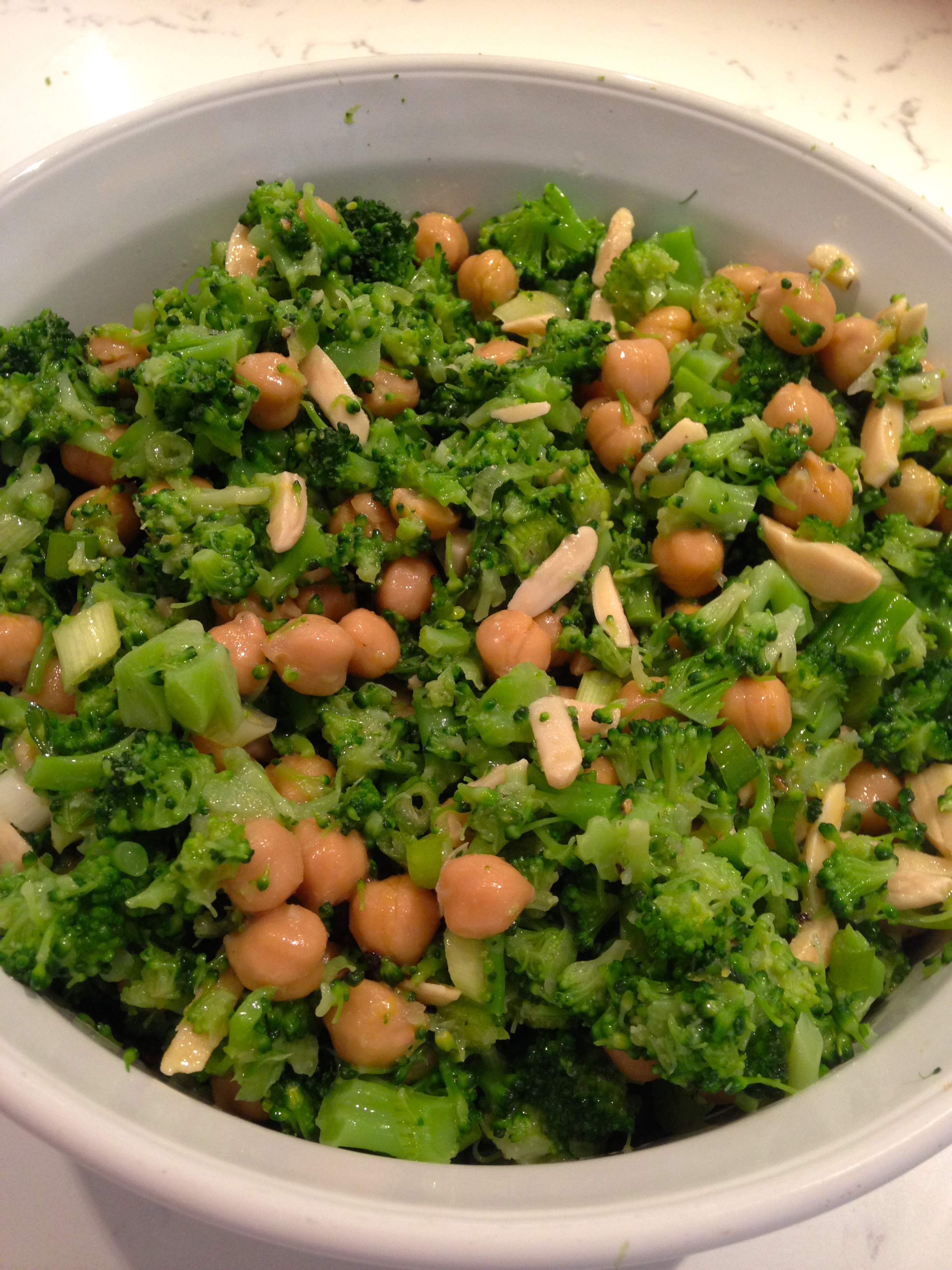 Broccoli & Chickpea Salad