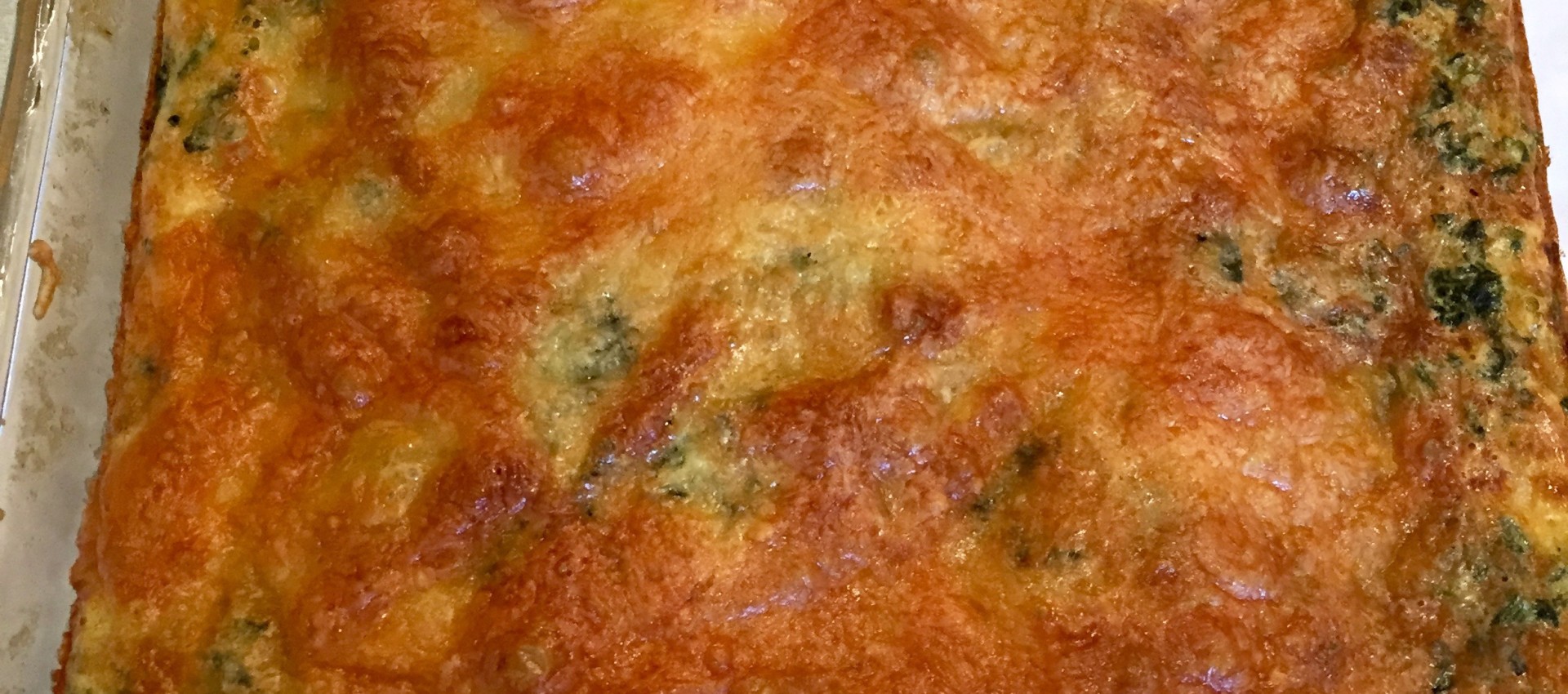 Spinach Quiche (Crustless)