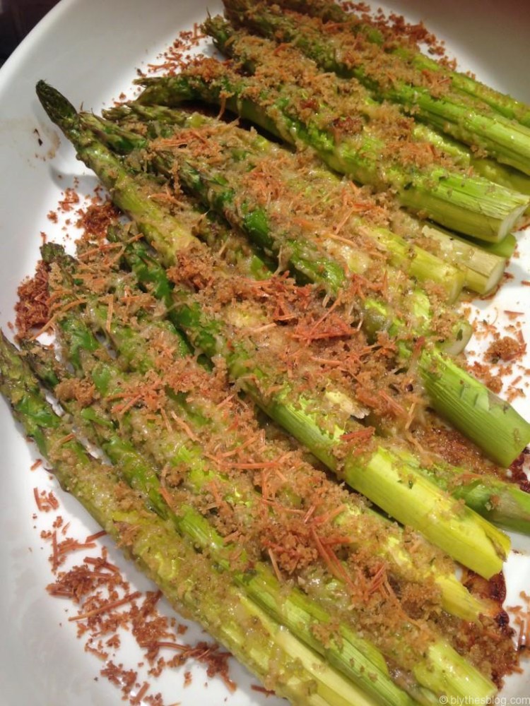 Asparagus Gratinato with Grana Padano