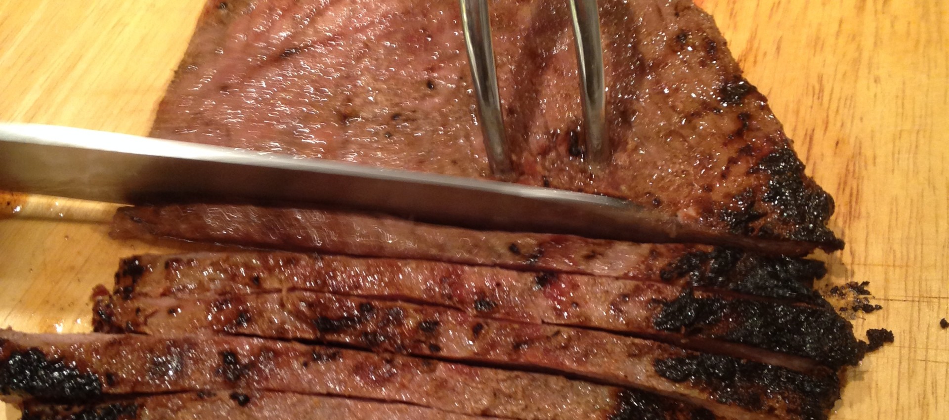 Bourbon Marinated Flank Steak