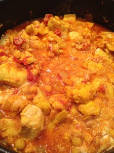 Chicken Curry with Cauliflower & Chickpeas