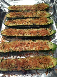 Crispy Parmesan Herb Zucchini