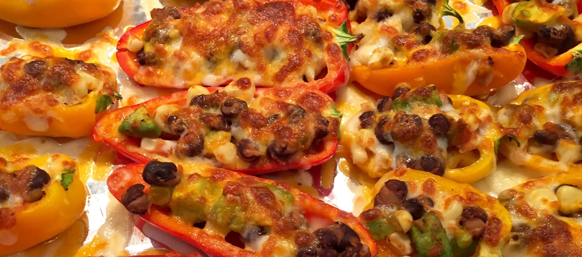 Sweet Mini Pepper Poppers