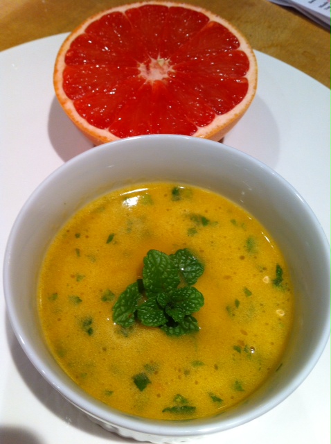 Minty Grapefruit Vinaigrette