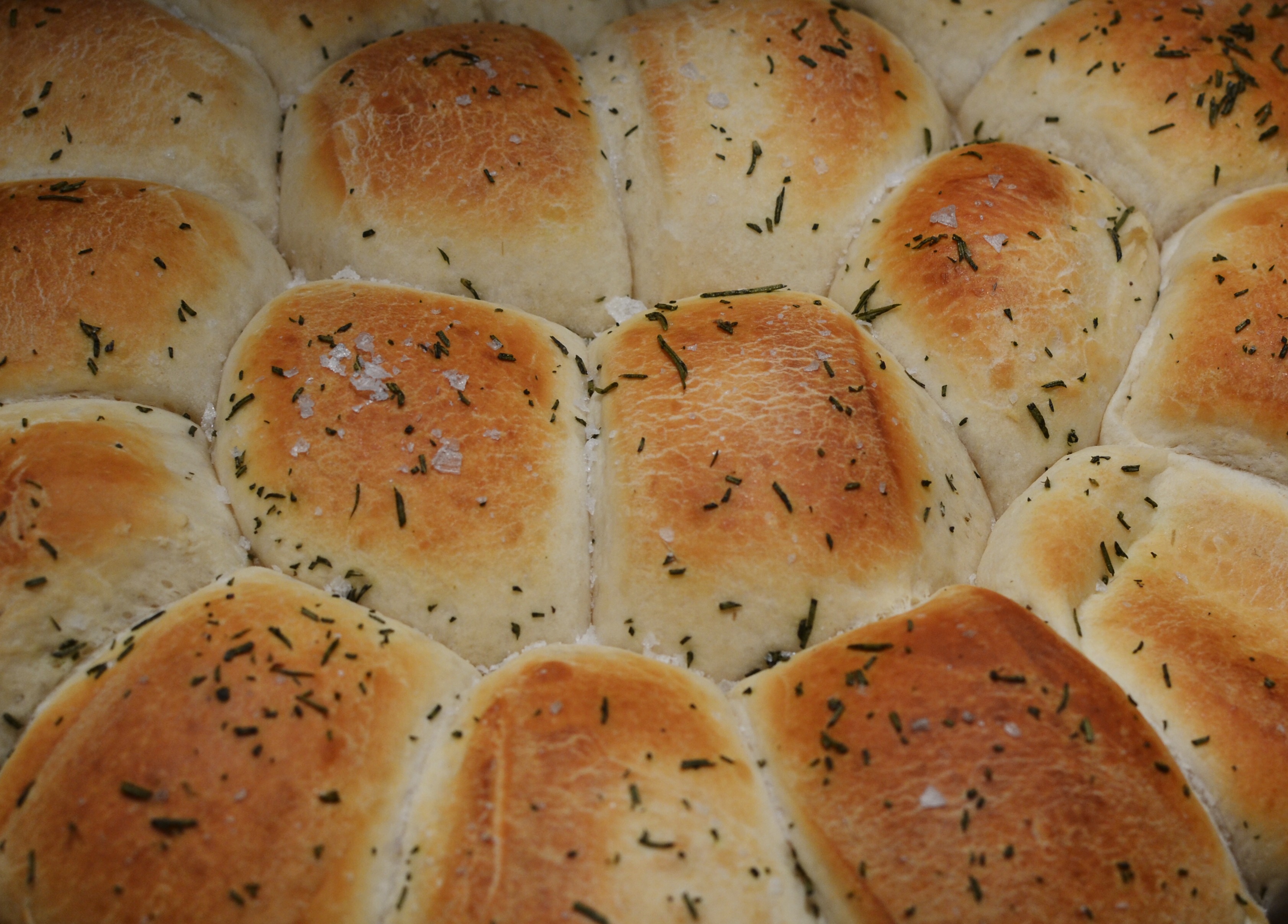 Buttered Rosemary Rolls