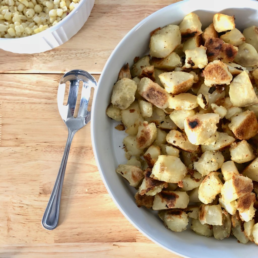 Perfectly Crispy Potatoes - Blythes Blog