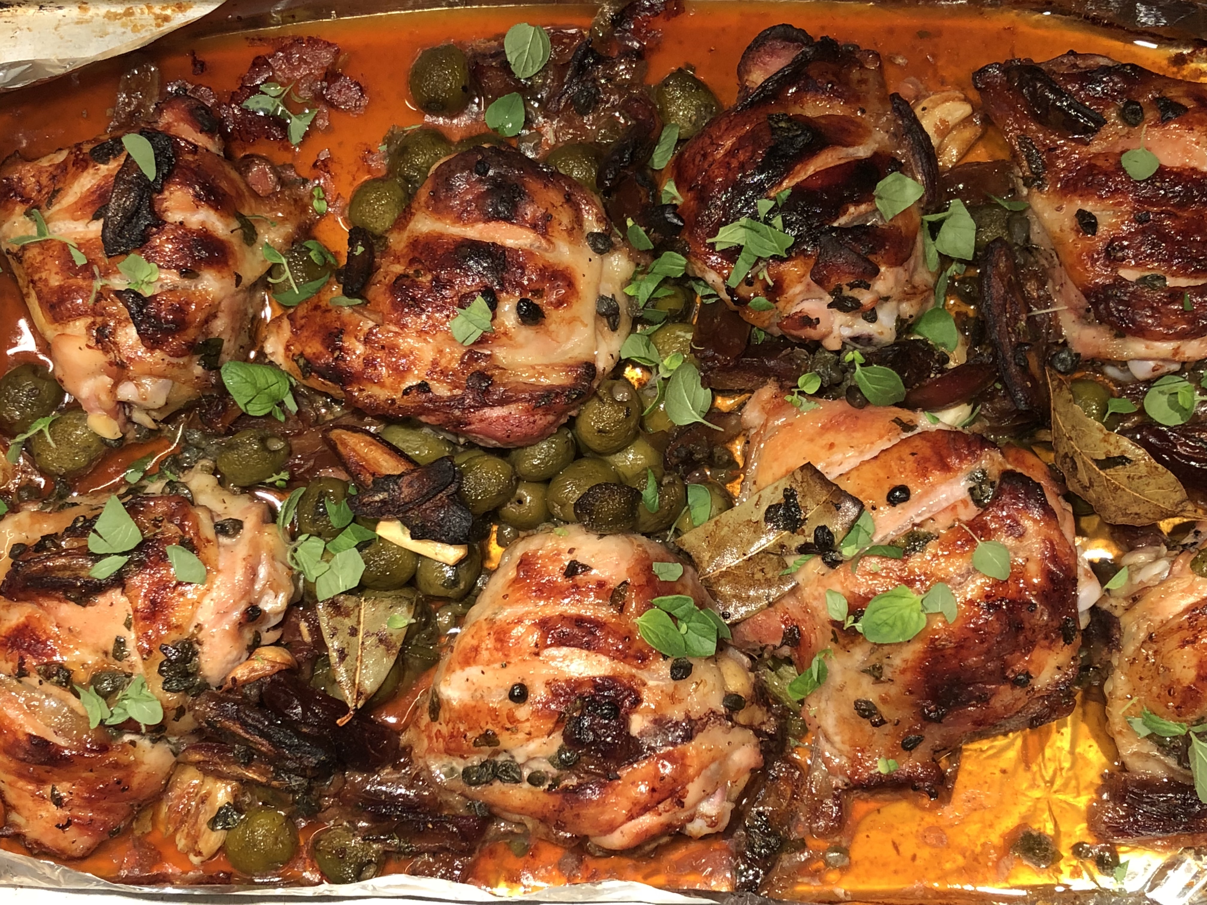 Chicken Marbella Ottolenghi Style : At the Immigrant's Table