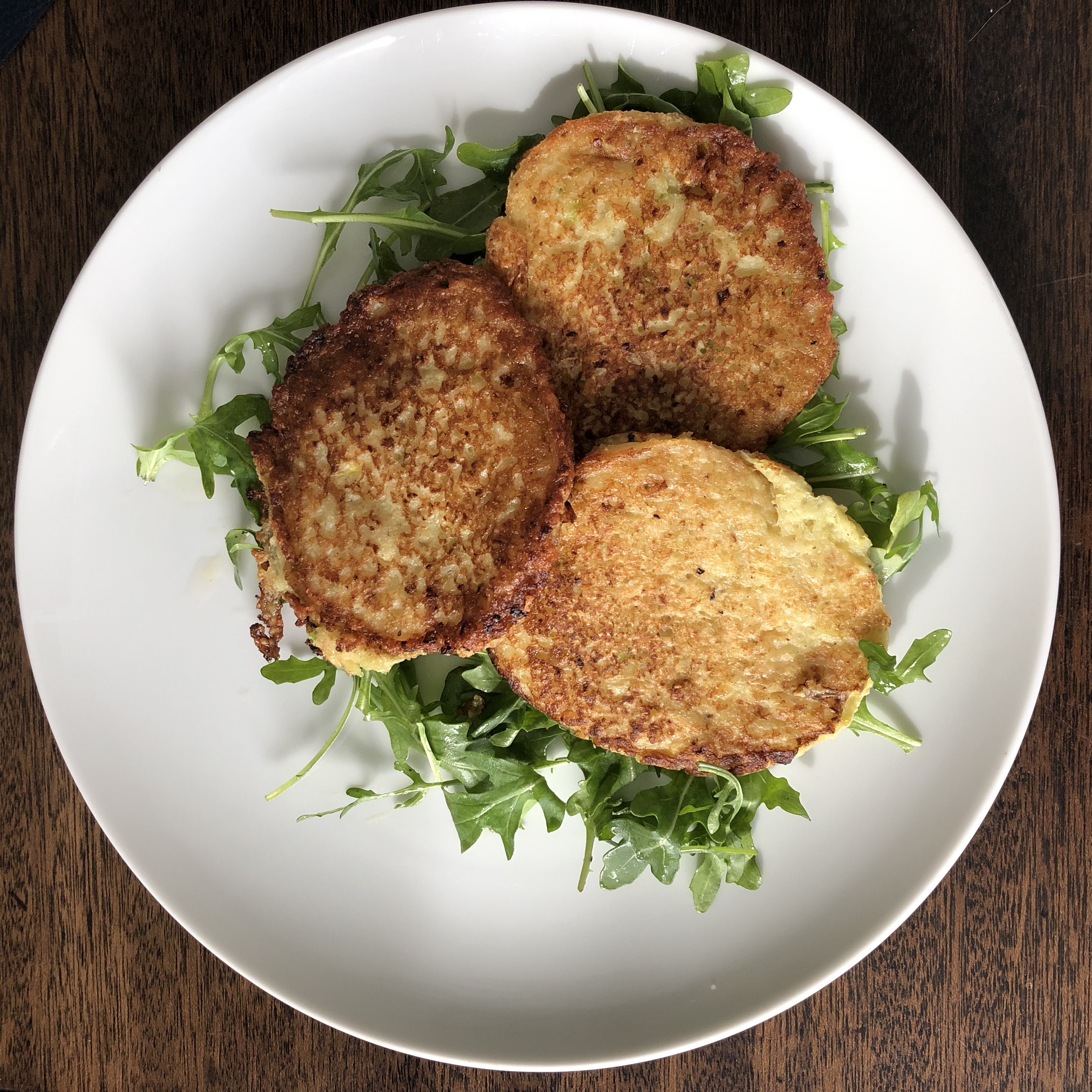 Recipe for quick potato pancakes from Jacques Pepin.