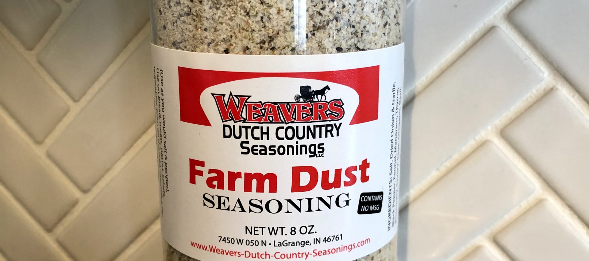  Weavers Dutch Country Farm Dust Seasoning 8oz